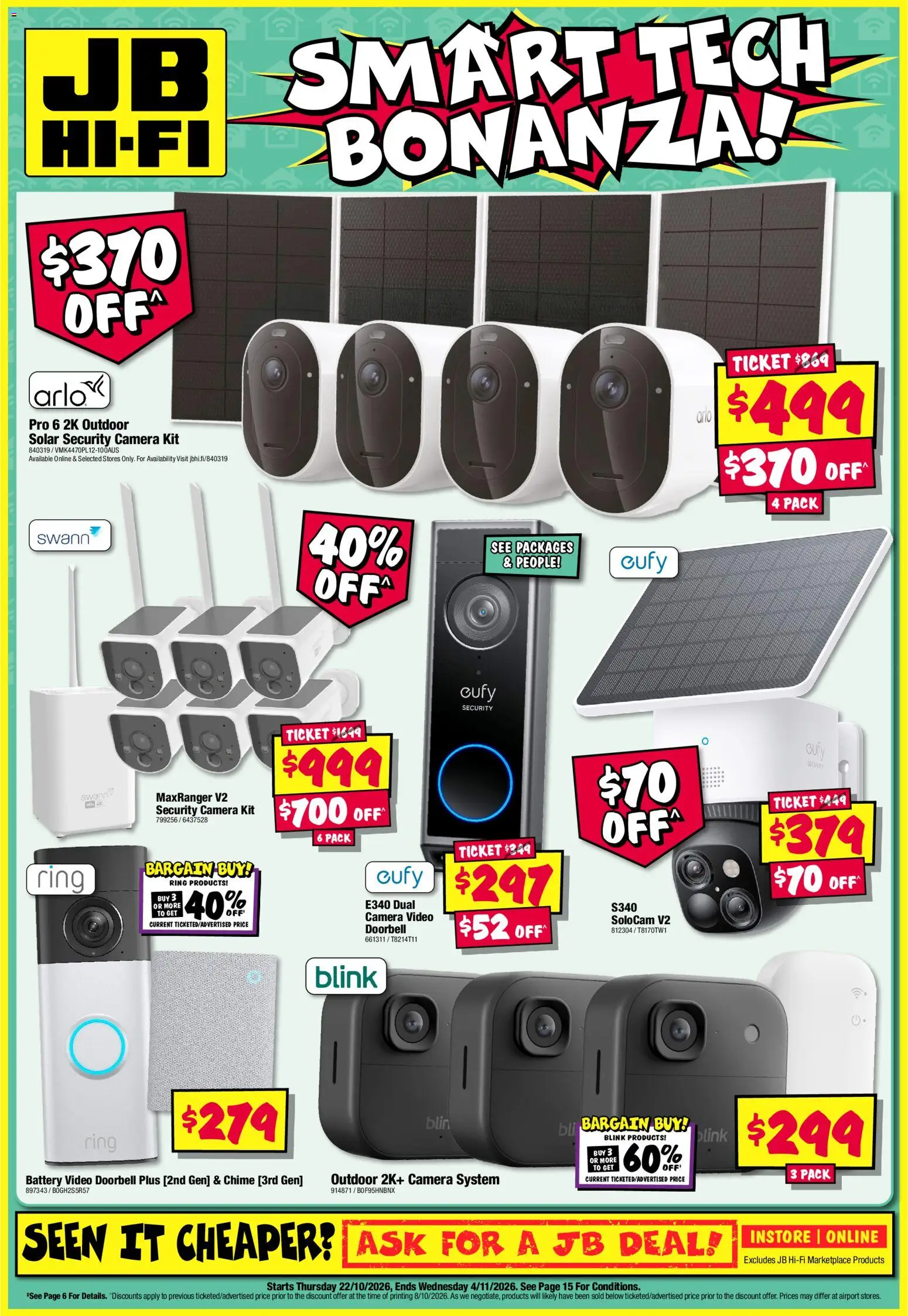 JB Hi-Fi catalogue - valid from 22/10/2026 | Page: 1
