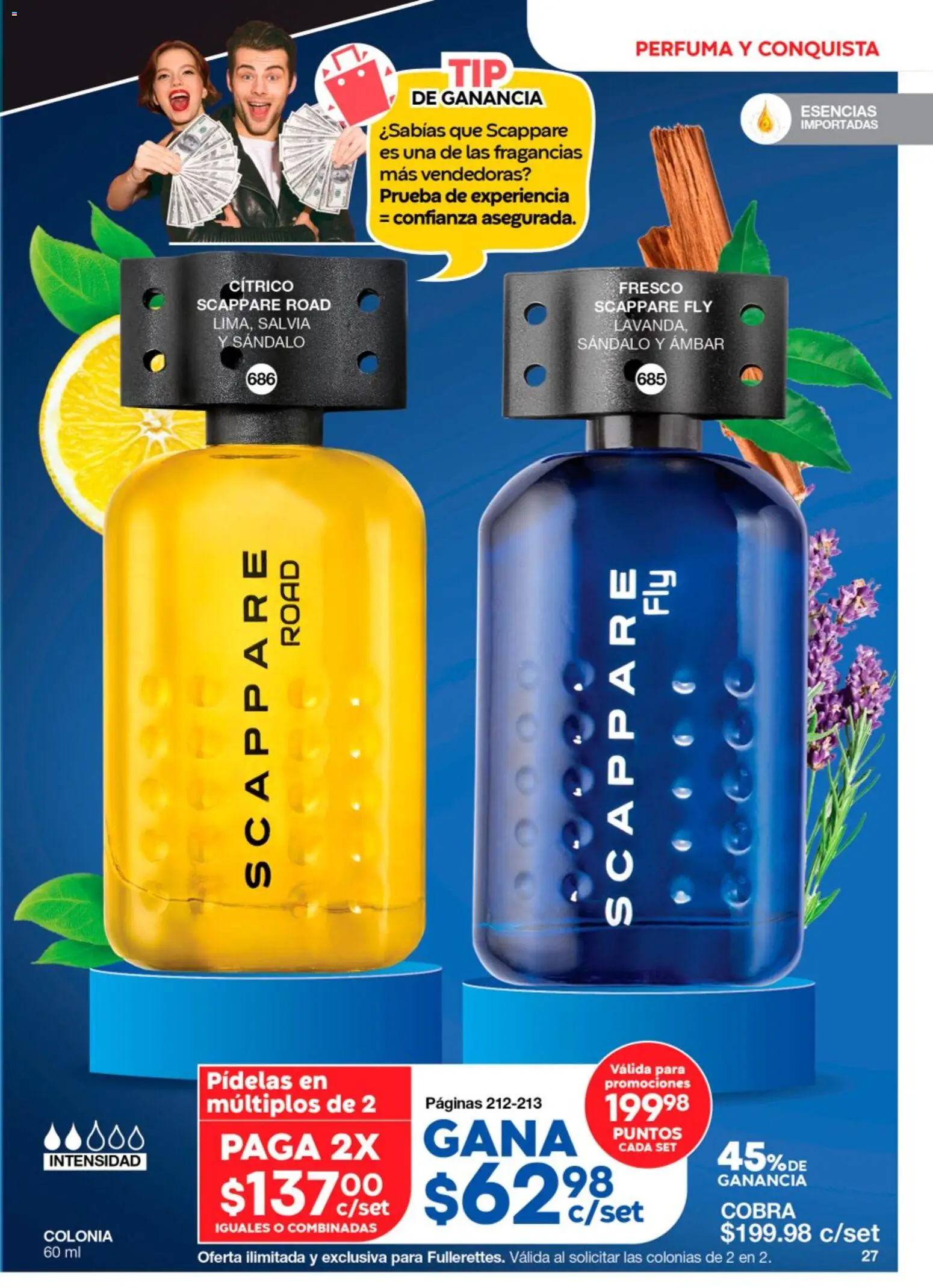 Nuevas ofertas de Fuller válidas en toda la República Mexicana desde el 08/07/2026. ¡Encuentra las mejores ofertas en Fuller Gana Más 7 2026! | Página: 27 | Productos: Esencias