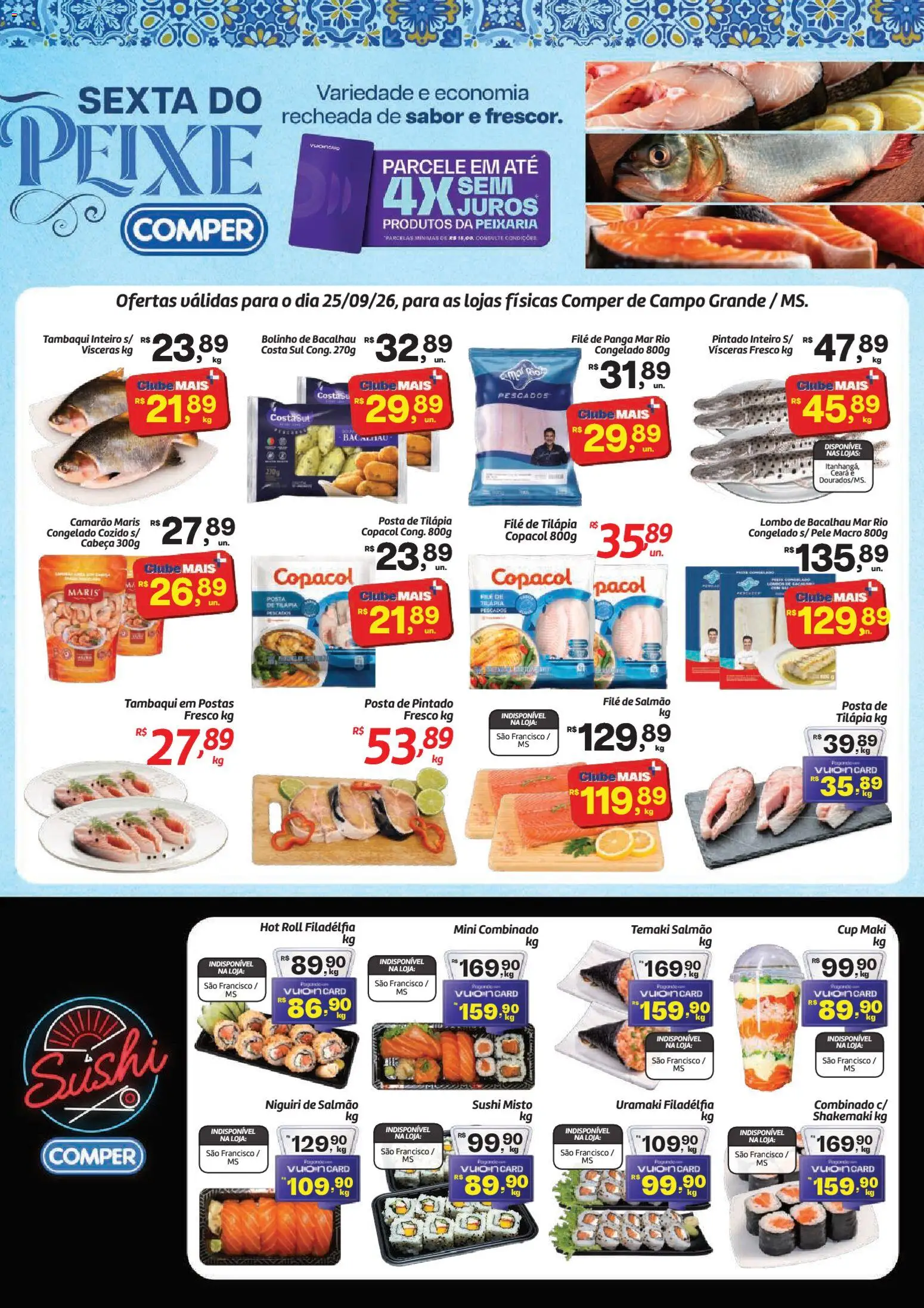 Comper Sexta-feira 25 Setembro Preços Baixos