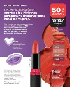 Catálogo Avon Campaña 14 válido desde el 15.09.2026 | Página: 148 | Productos: Palta, Mate, Lápiz labial, Labial