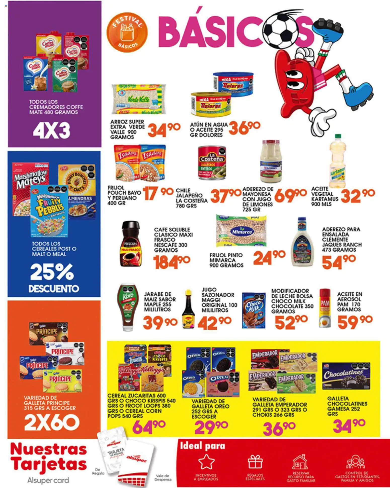 Nuevas ofertas de Alsuper válidas en toda la República Mexicana desde el 05.06.2026. ¡Encuentra las mejores ofertas en Alsuper folleto Zacatecas! | Página: 6 | Productos: Aderezo, Frasco, Agua, Despensa