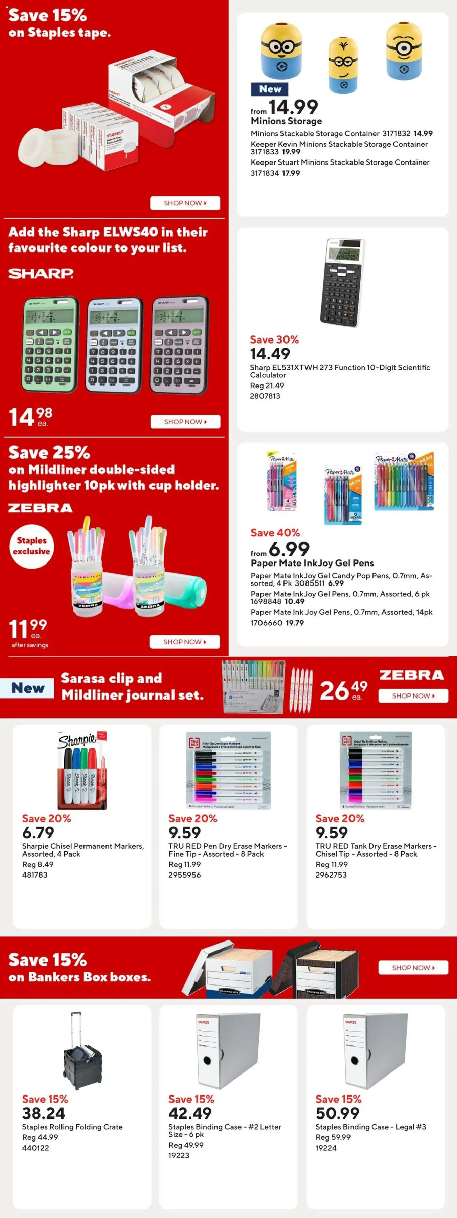 Staples flyer valid from Jul 17, 2026 | Page: 14