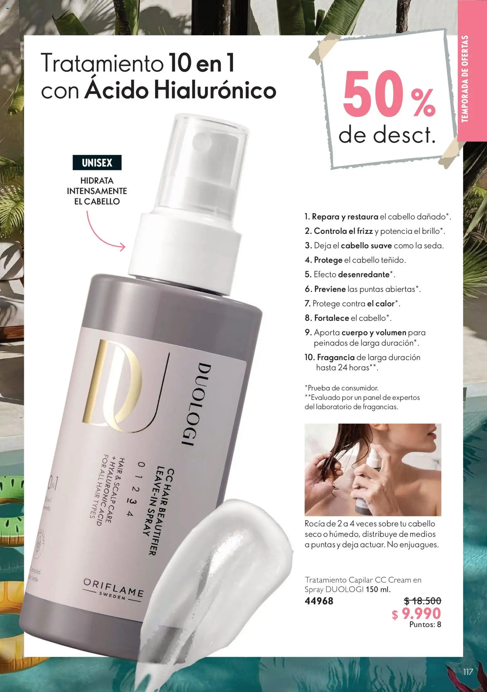 Oriflame Ofertas │ válido desde el 10.07.2026 | Página: 117 | Productos: Brillo, Fragancia, Sobre