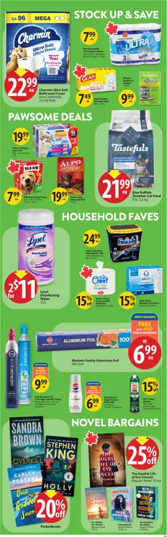Preview of Save on foods weekly flyer / circulaire from shop Save on foods valid from Jun 25, 2026 | Page: 32 | Products: Dishwasher