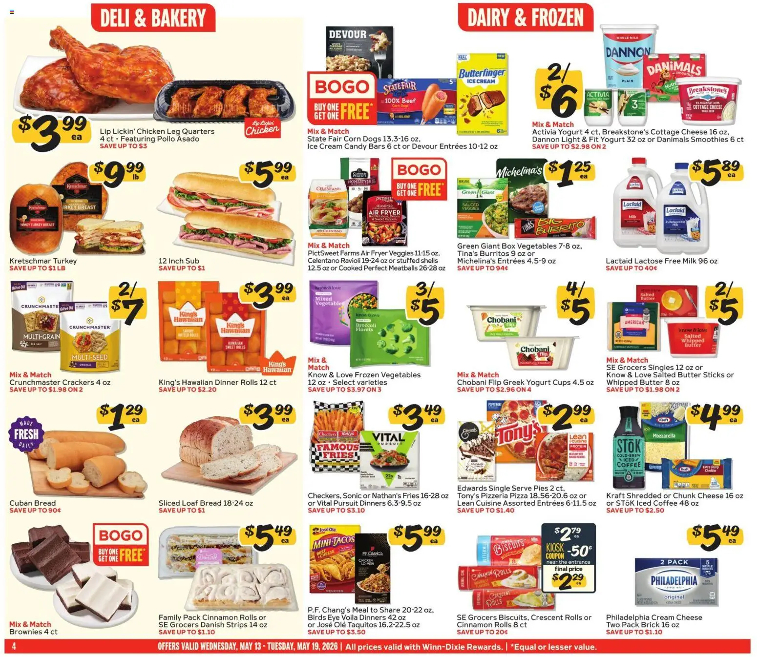 Winn Dixie Weekly Ad - valid from 13.05.2026 | Page: 4