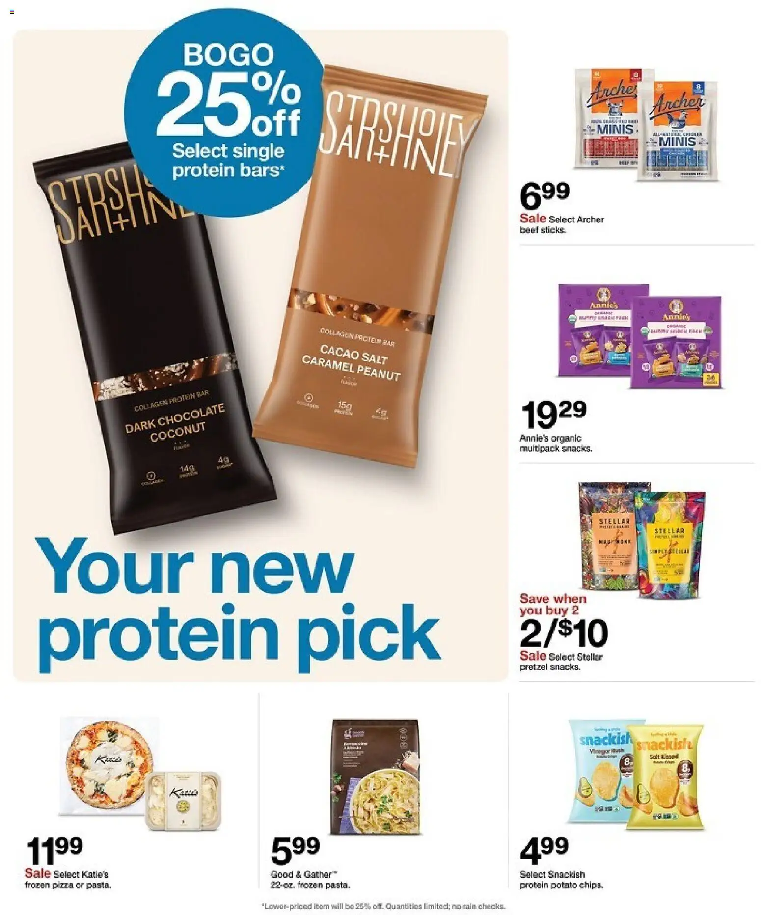Target Weekly Ad - valid from 09/27/2026 | Page: 15 | Products: Chocolate, Protein, Beef, Frozen pizza