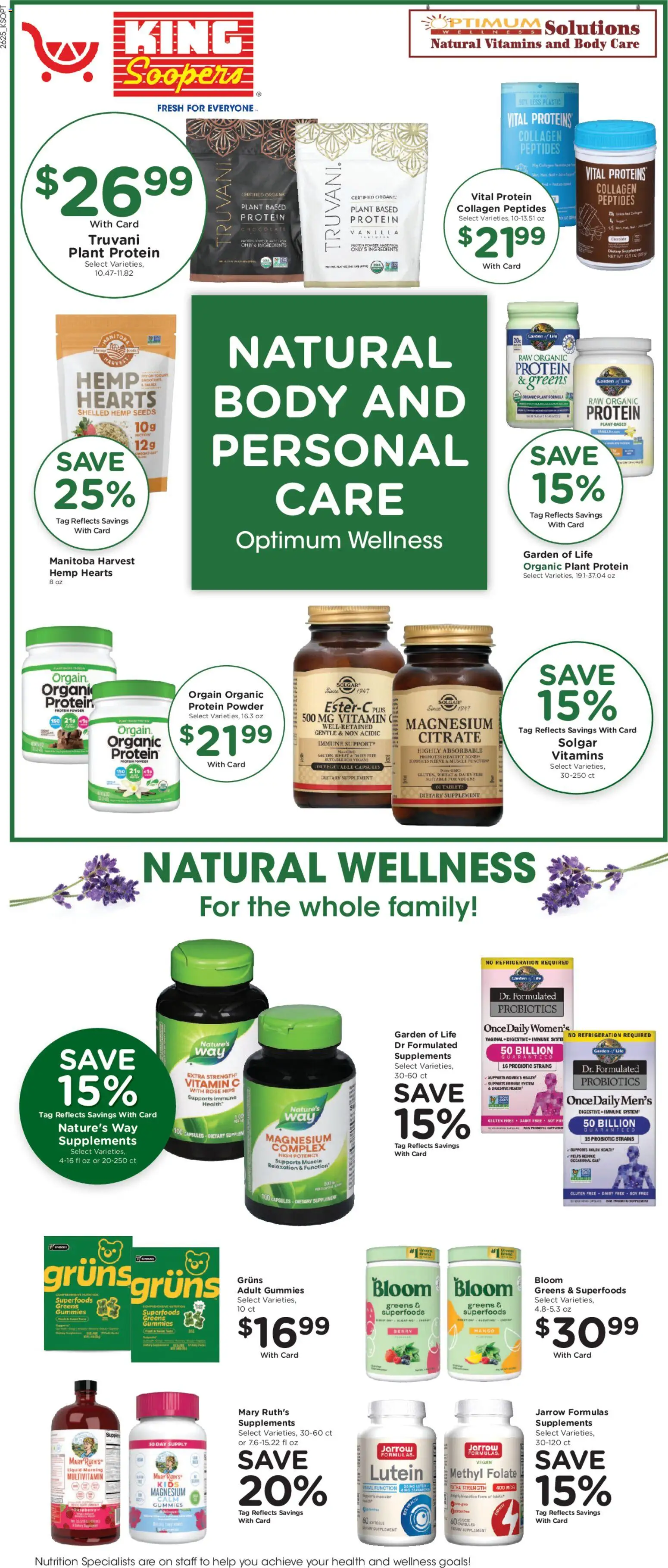 King Soopers Weekly Ad - valid from 07/22/2026 | Page: 10 | Products: Multivitamin, Magnesium, Powder, Chocolate