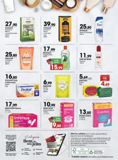 Zaffari ofertas Extra Maio - RS - Pré-Visualização do folheto da loja Zaffari, válido de 12.05.2026 | Página: 14 | Produtos: Shampoo, Leite, Pomada, Absorvente interno