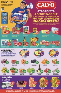 Calvo Atacadista - Ofertas da semana - Pré-Visualização do folheto da loja Calvo Atacadista, válido de 12/10/2026