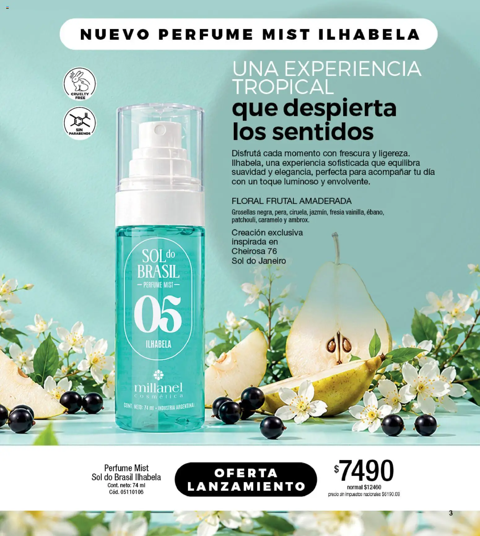 Millanel - Catálogo │ válido desde el 17/08/2026 | Página: 3 | Productos: Perfume