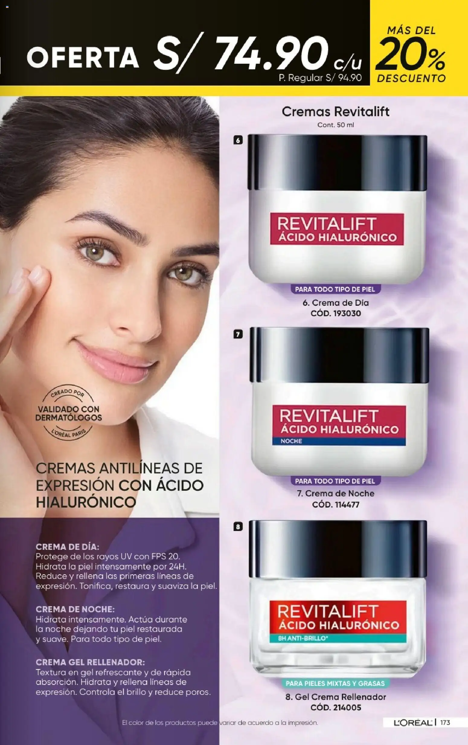 Catálogo Azzorti válido desde 20/09/2026 | Página: 175 | Productos: Crema