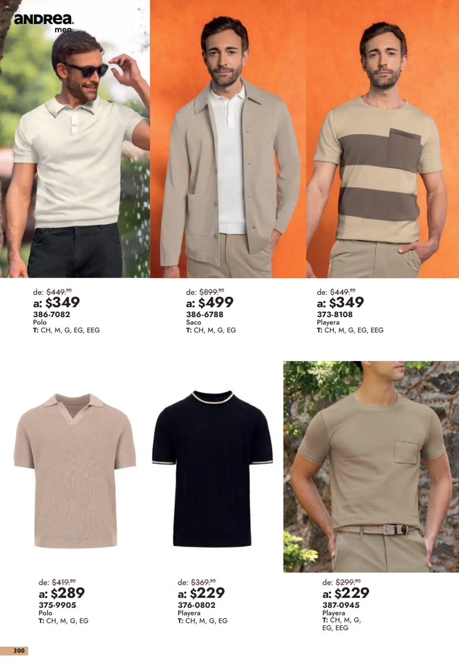 Nuevas ofertas de Andrea válidas en toda la República Mexicana desde el 13/09/2026. ¡Encuentra las mejores ofertas en Andrea catálogo Outlet! | Página: 300 | Productos: Playera