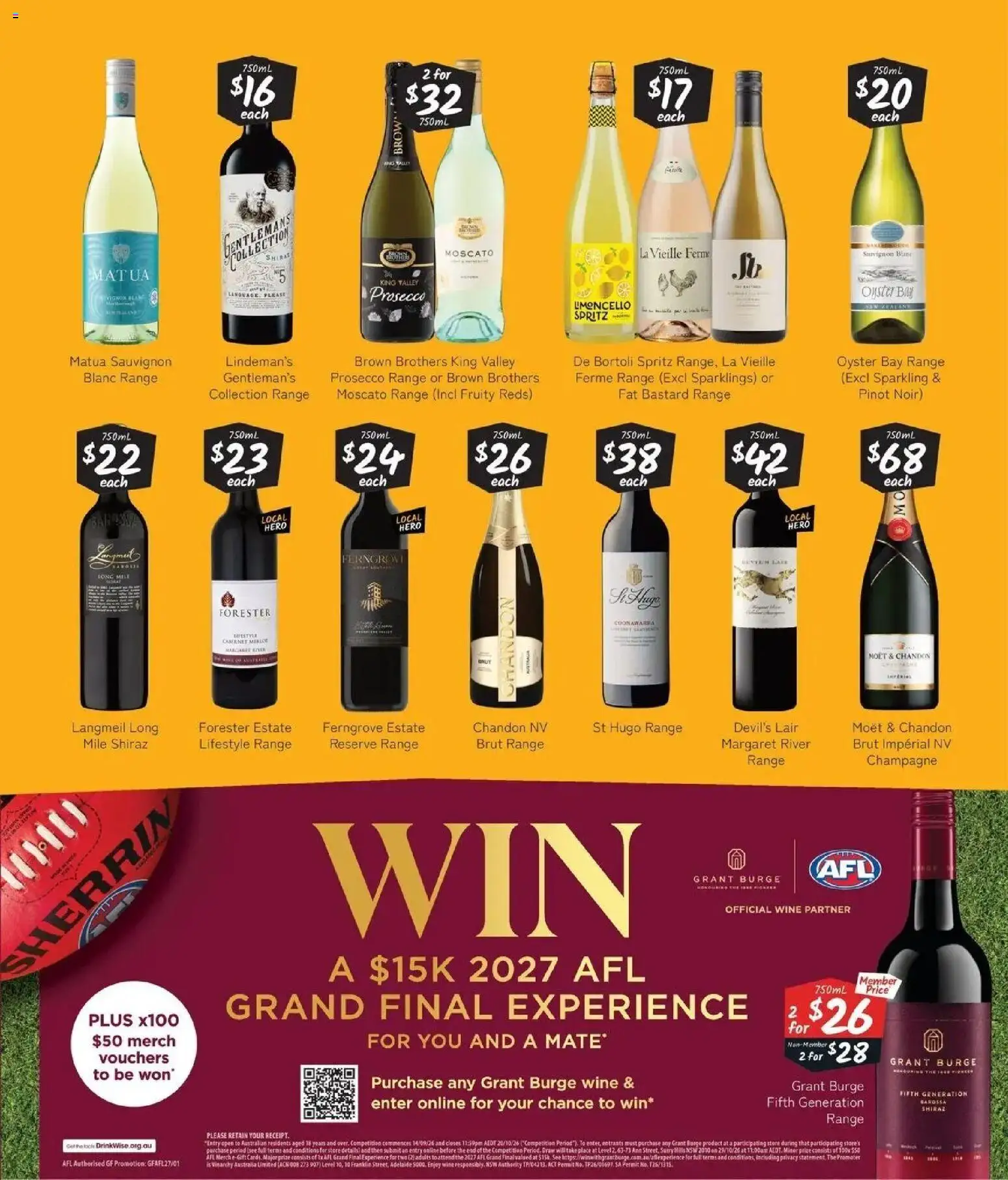 Cellarbrations catalogue - valid from 21/09/2026 | Page: 7 | Products: Champagne, Wine, Prosecco, Moët