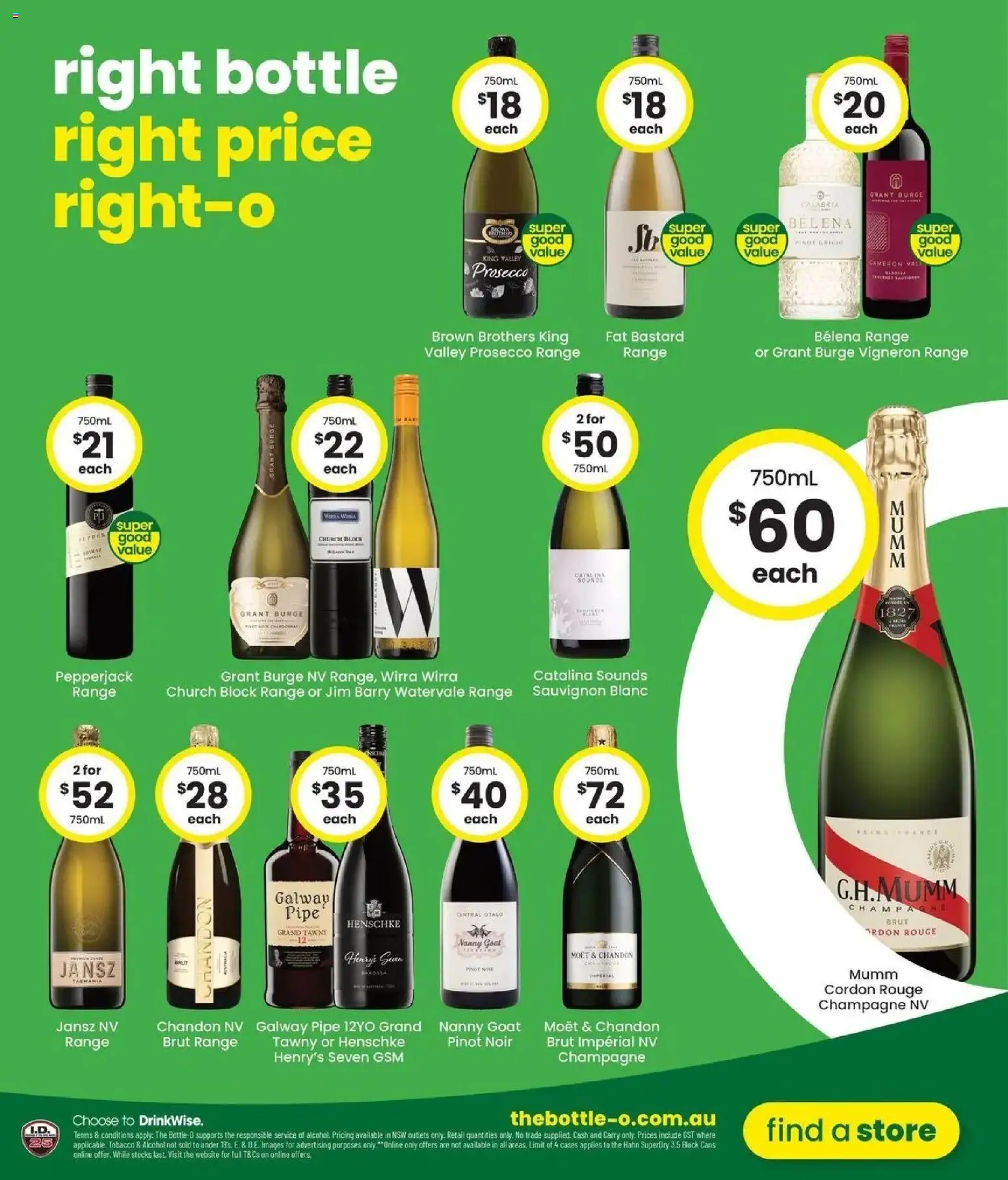 The Bottle-O catalogue - valid from 06/07/2026 | Page: 8 | Products: Champagne, Alcohol, Prosecco, Moët