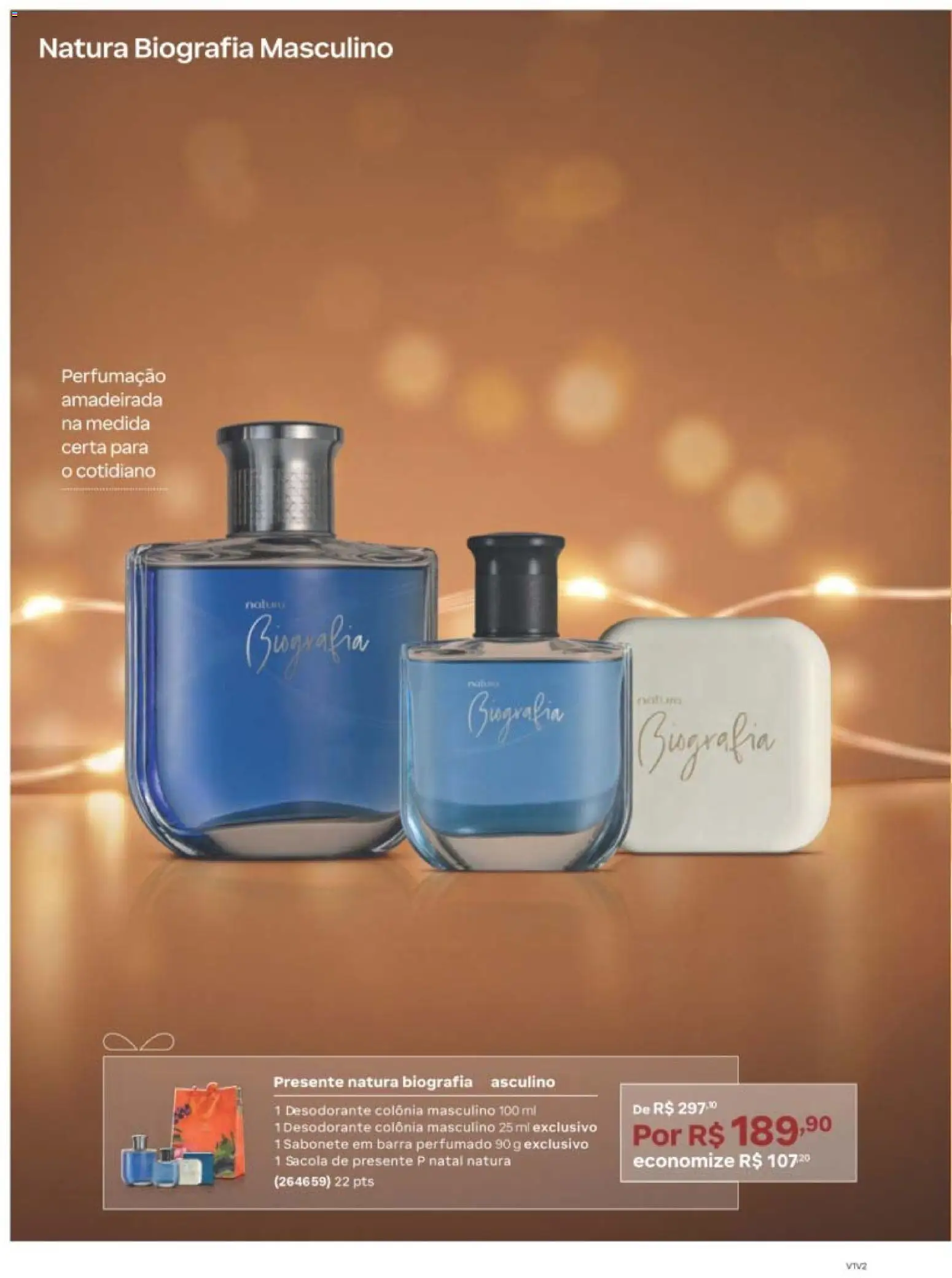 Natura Folheto - válido de 12/10/2026 | Página: 22 | Produtos: Desodorante, Sabonete, Sacola