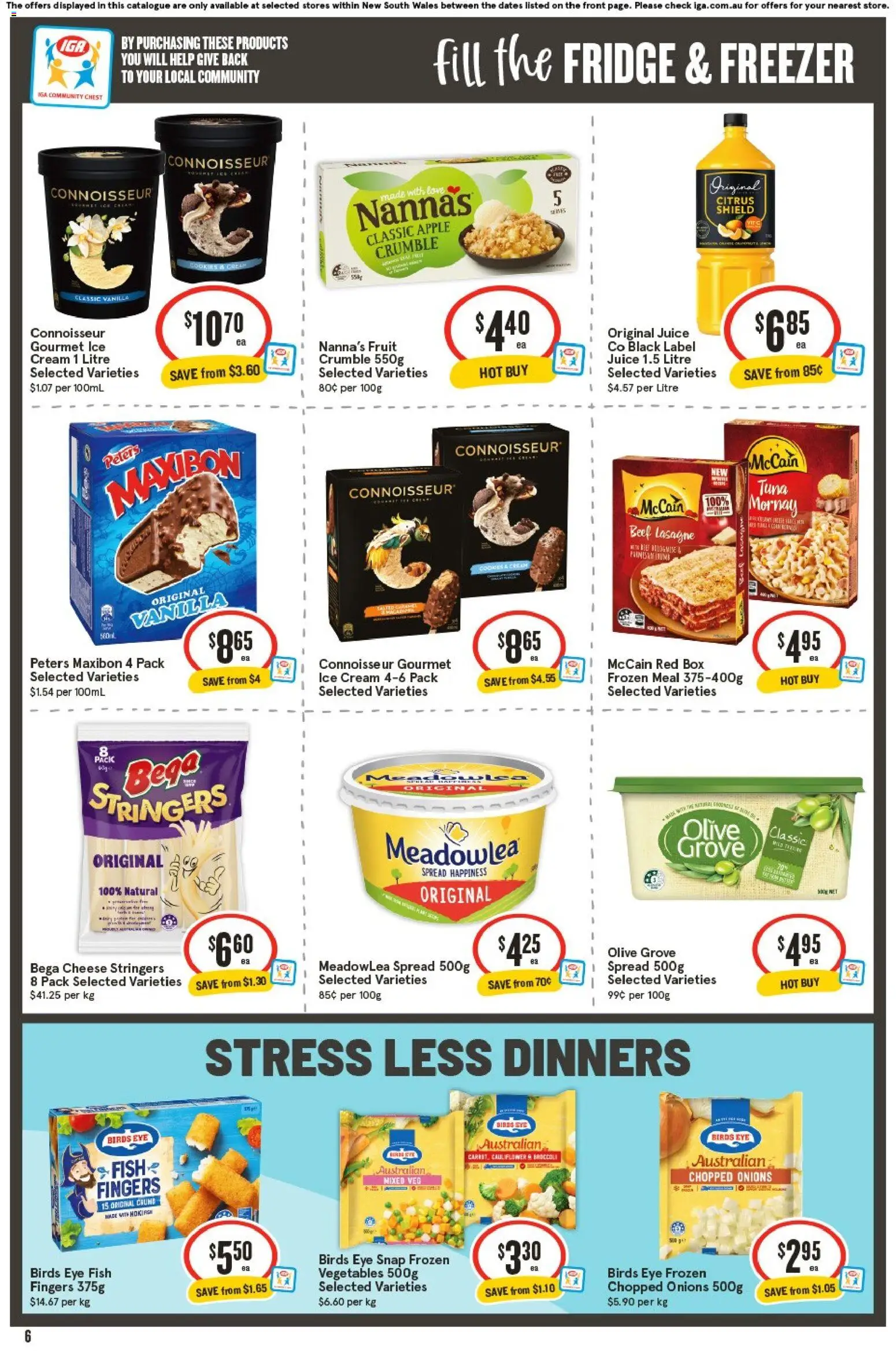 IGA catalogue - valid from 17.06.2026 | Page: 7 | Products: Box, Cream, Vegetables, Tuna