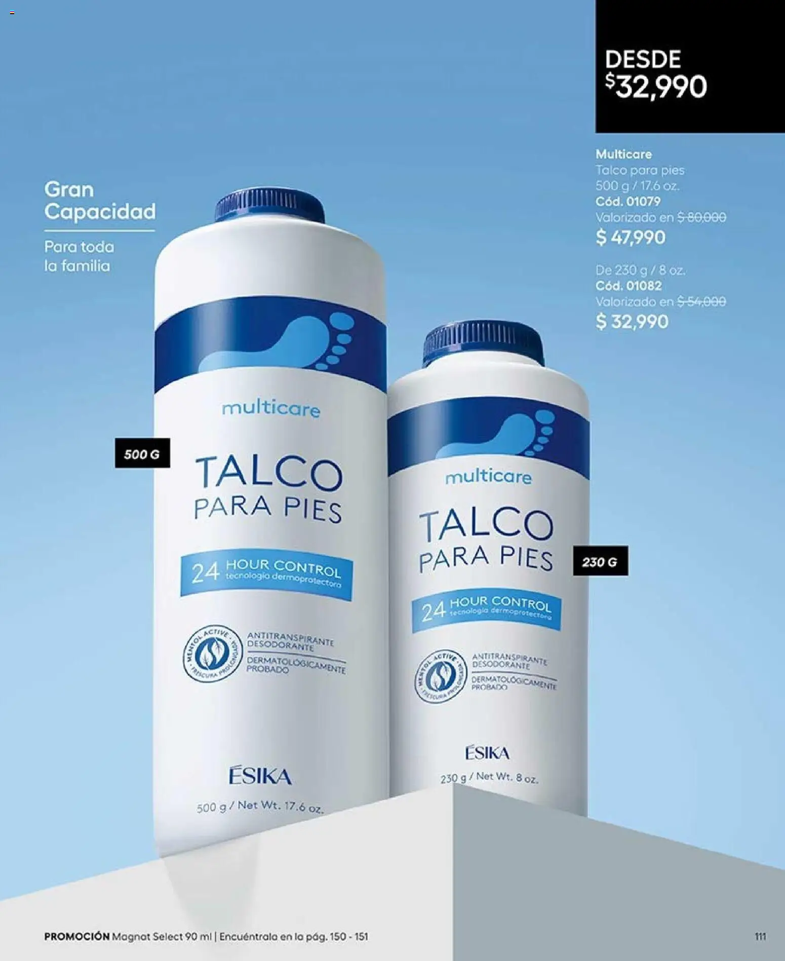 Ésika revista - valida desde el 07/09/2026 | Página: 113 | Productos: Desodorante, Antitranspirante