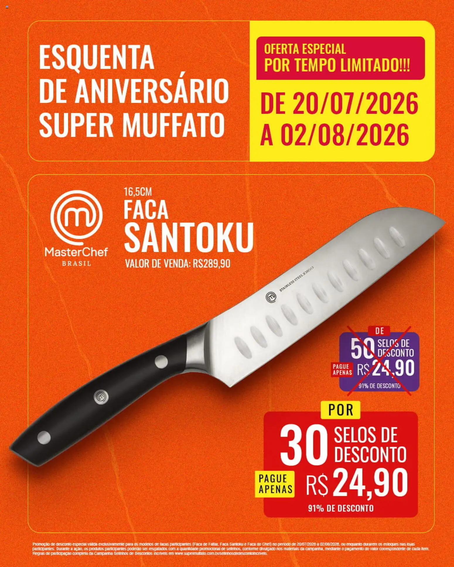 Super Muffato Folheto - válido de 20/07/2026 | Página: 3 | Produtos: Faca