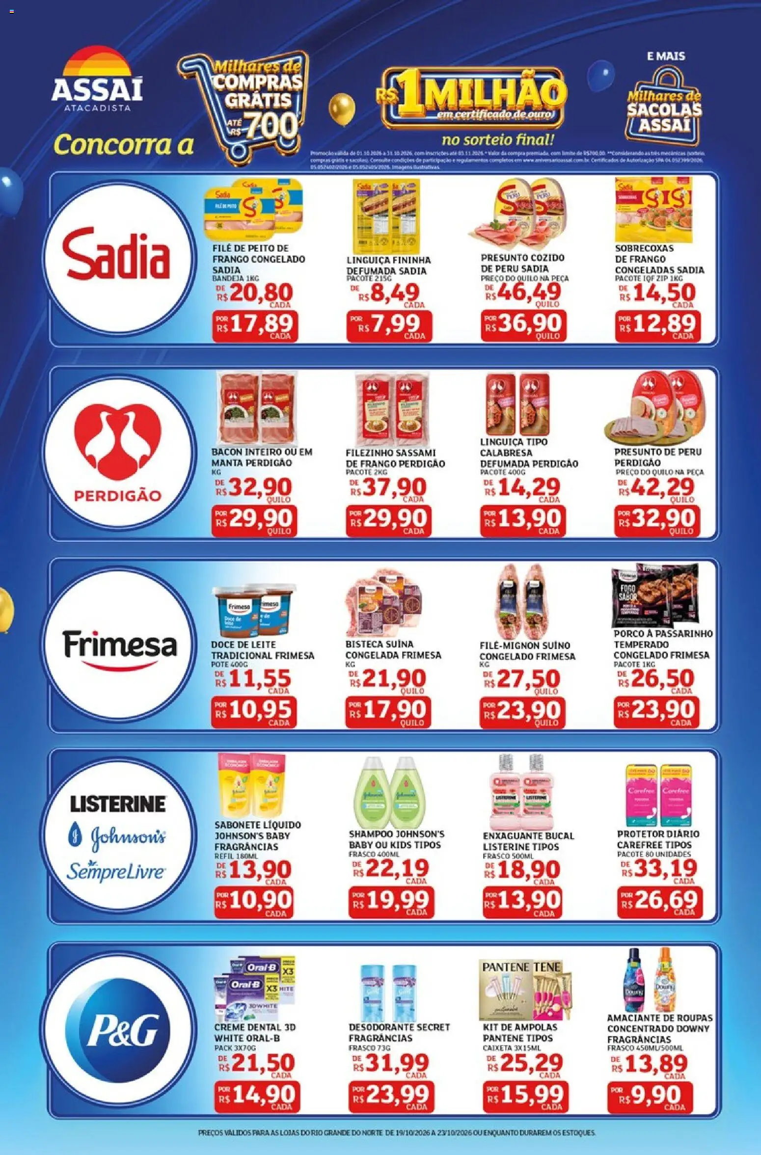 Assaí Atacadista Folheto - válido de 19/10/2026 | Página: 2