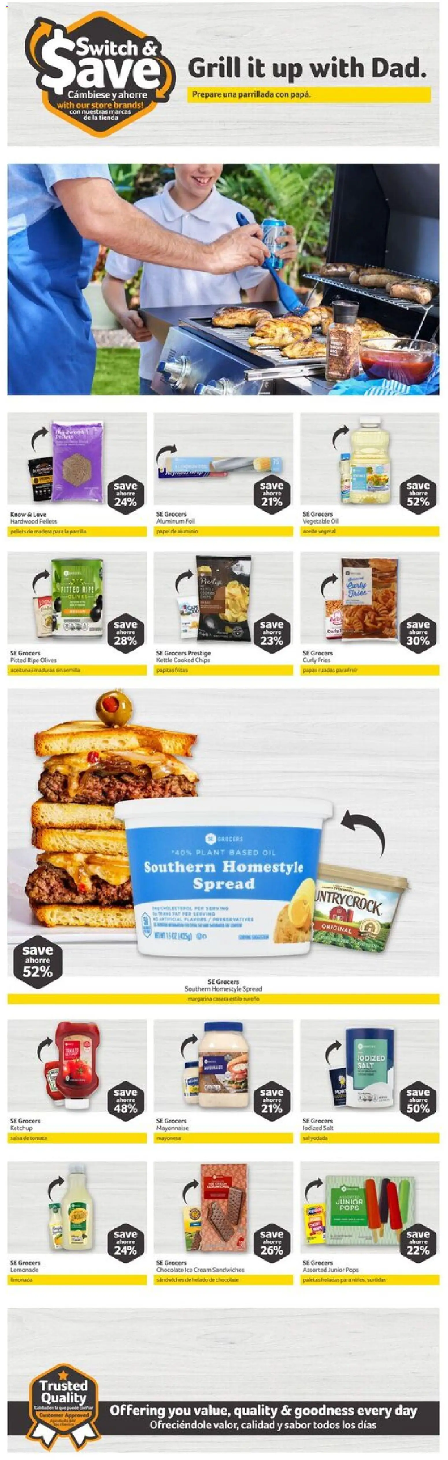 Fresco y Más Weekly Ad - valid from 06/24/2026 | Page: 2 | Products: Oil, Chocolate, Ketchup, Cream