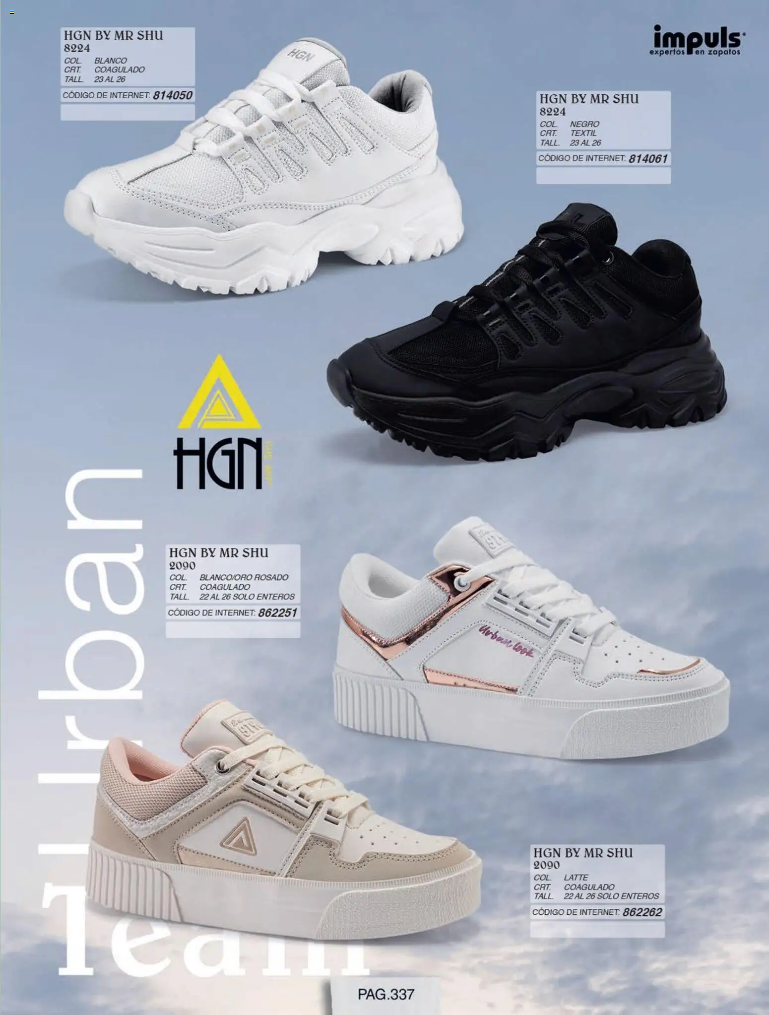 Nuevas ofertas de Impuls válidas en toda la República Mexicana desde el 01/07/2026. ¡Encuentra las mejores ofertas en Impuls catálogo Otoño Invierno! | Página: 339 | Productos: Zapatos