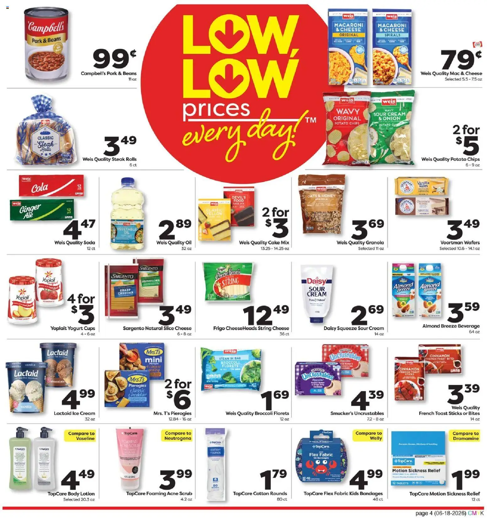 Weis Monthly Ad - valid from 18.06.2026 | Page: 4