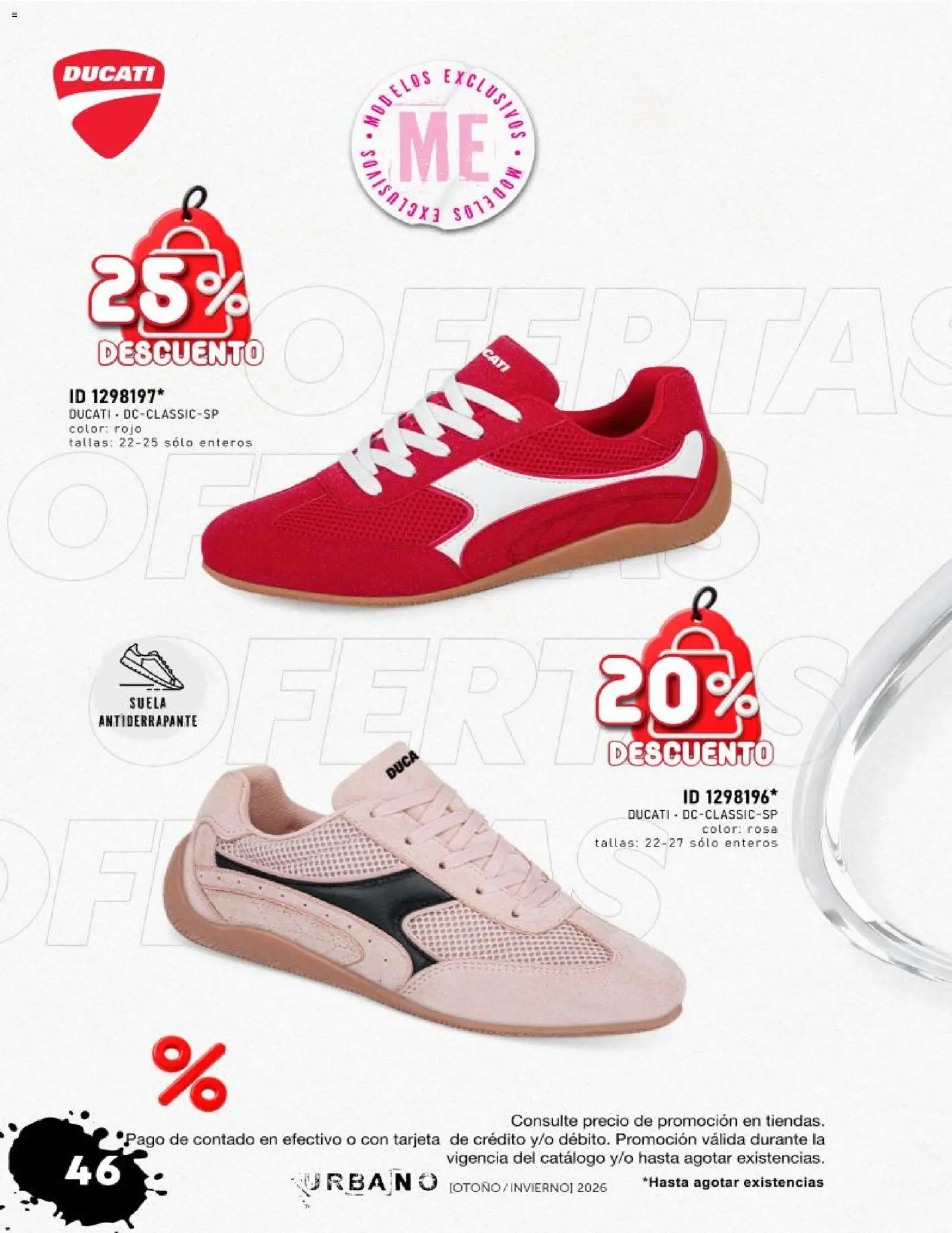 Nuevas ofertas de Price Shoes válidas en toda la República Mexicana desde el 15/10/2026. ¡Encuentra las mejores ofertas en Price Shoes catálogo Urbano! | Página: 44