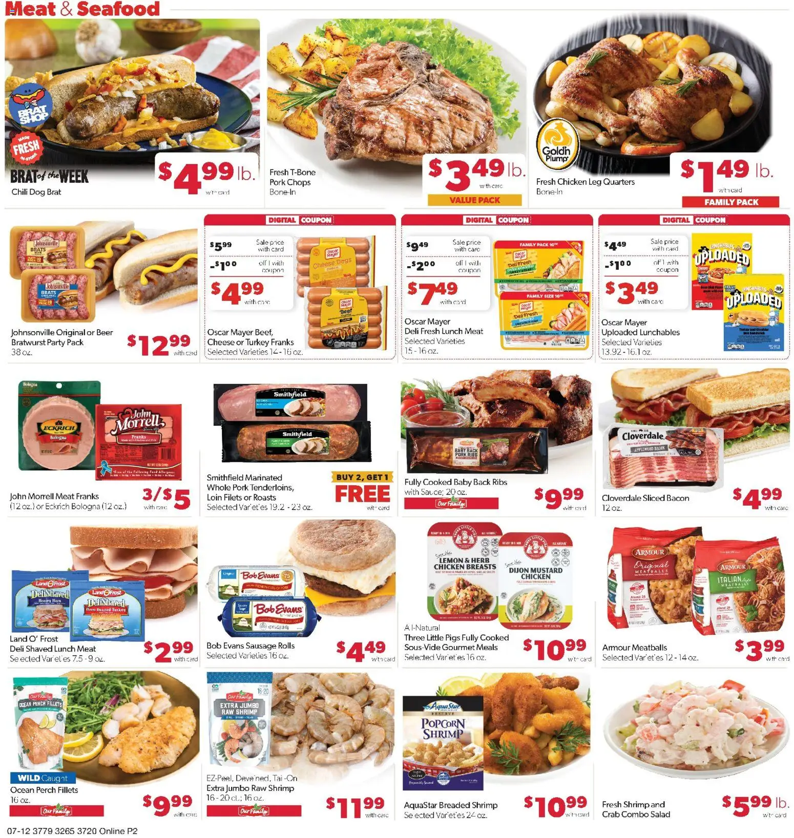 Family Fare Weekly Ad - NE - valid from 07/12/2026 | Page: 6 | Products: Cheese, Salad, Seafood, Lemon