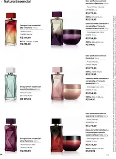 Natura - Ciclo 04/2026 - Pré-Visualização do folheto da loja Natura, válido de 19.02.2026 | Página: 14 | Produtos: Hidratante corporal, Desodorante