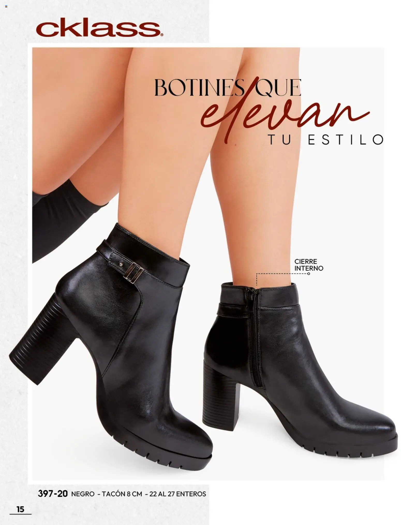 Nuevas ofertas de Cklass válidas en toda la República Mexicana desde el 08/07/2026. ¡Encuentra las mejores ofertas en Cklass catálogo Botas y botines! | Página: 16 | Productos: Botines