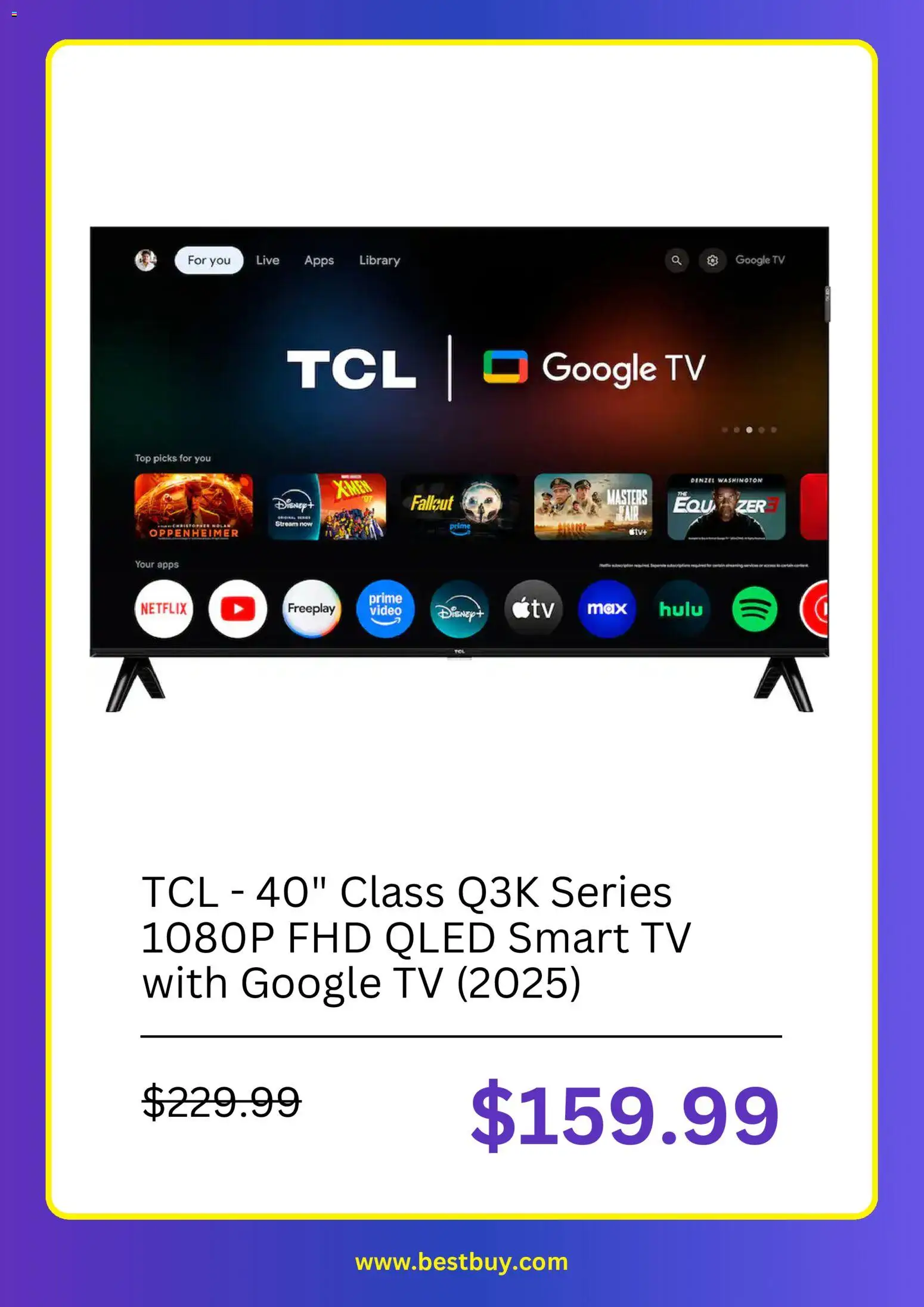 Best Buy Weekly Ad - valid from 08/01/2026 | Page: 4 | Products: Library, Tv, Video