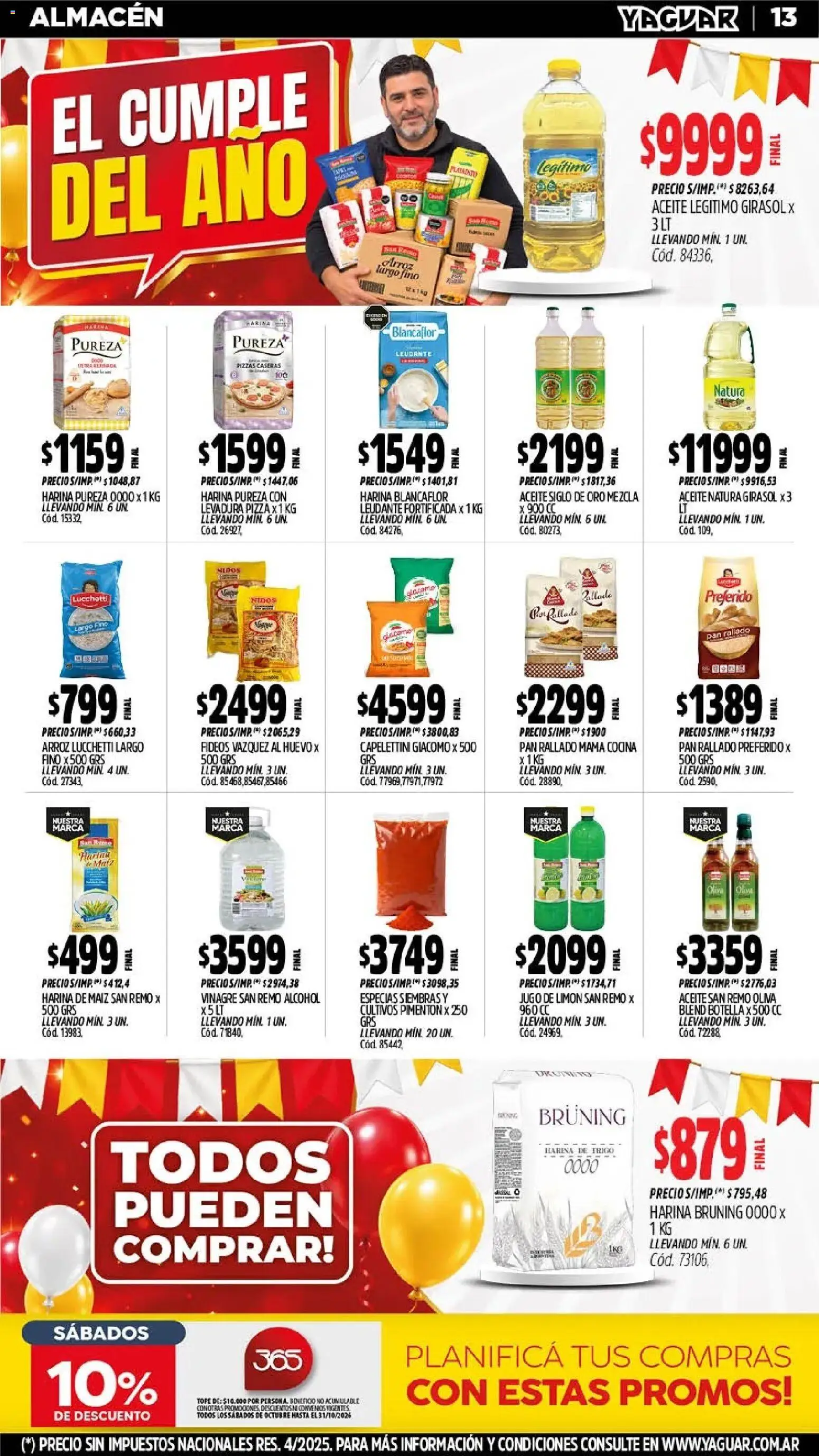 Yaguar - Oferta Semanal Misiones │ válido desde el 26/10/2026 | Página: 14
