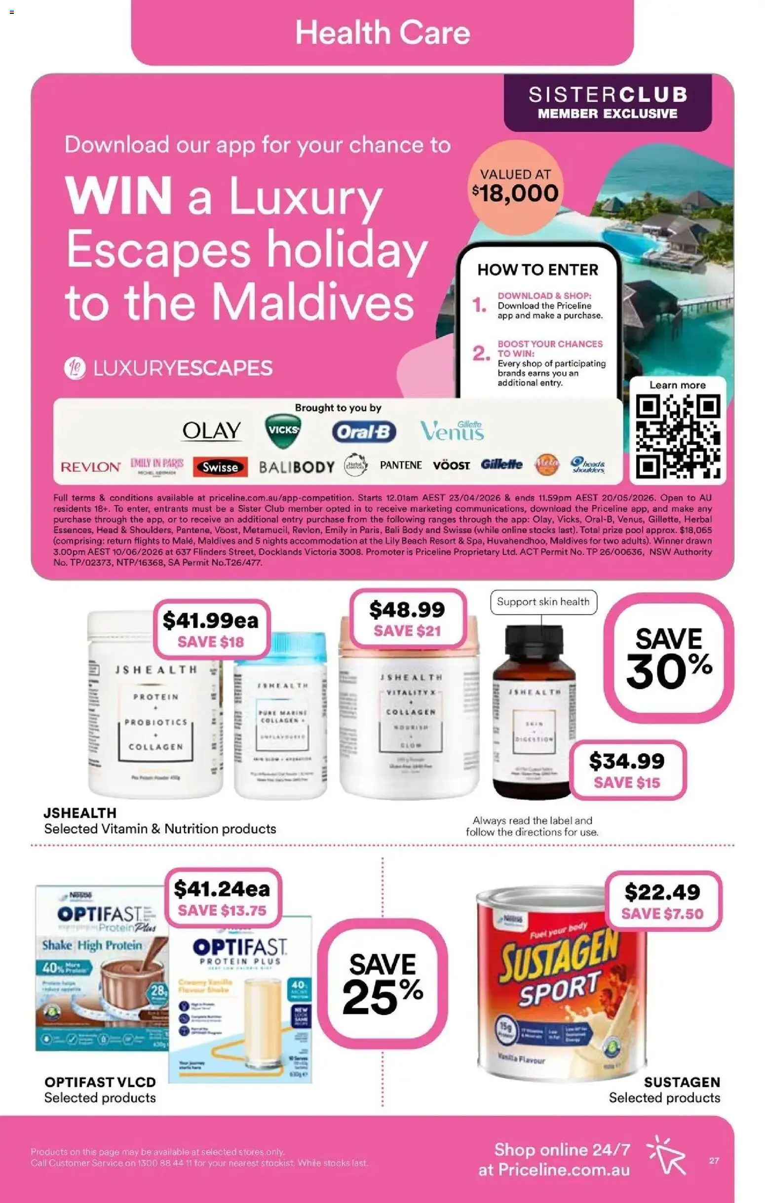 Priceline Pharmacy catalogue - valid from 06.05.2026 | Page: 27 | Products: Collagen, Vitamin