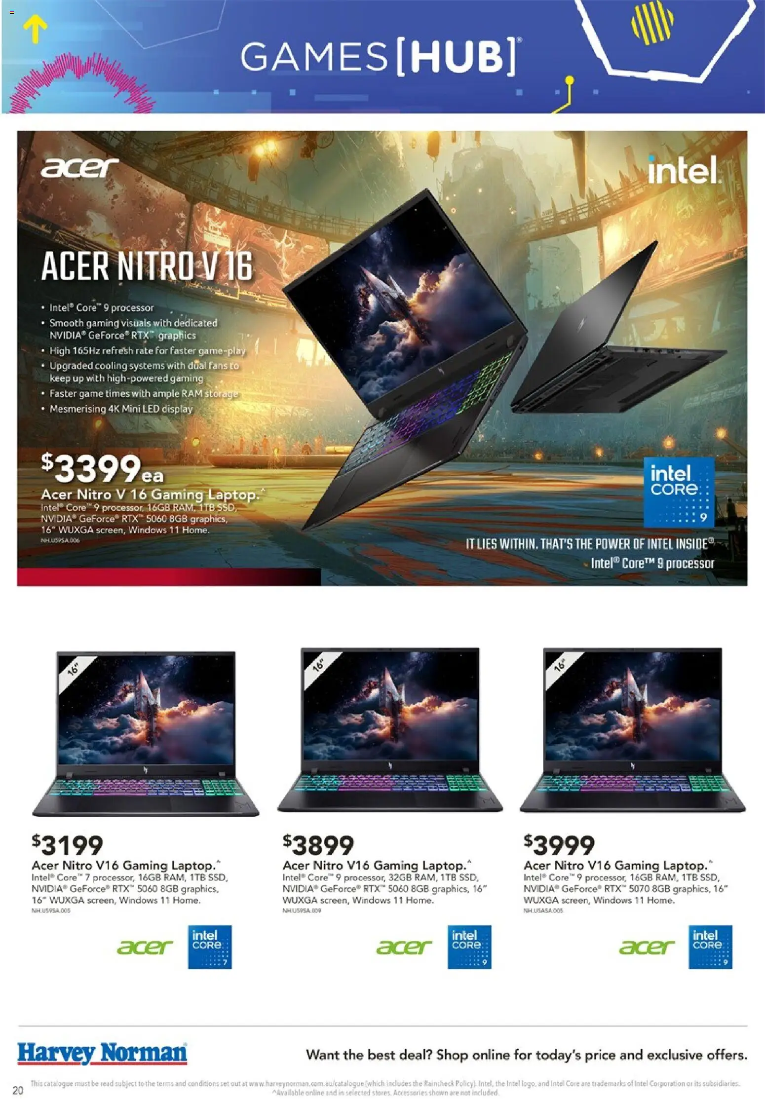 Harvey Norman catalogue - valid from 18/08/2026 | Page: 20 | Products: Accessories, Game, Laptop