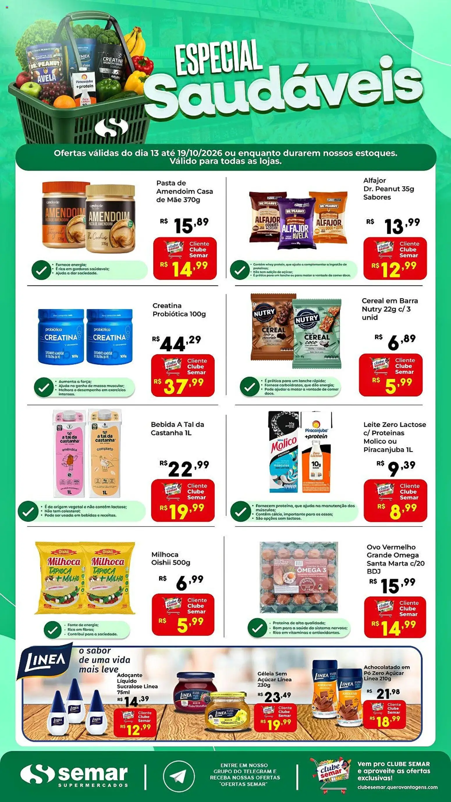 Semar Supermercado Folheto - válido de 13/10/2026 | Página: 1