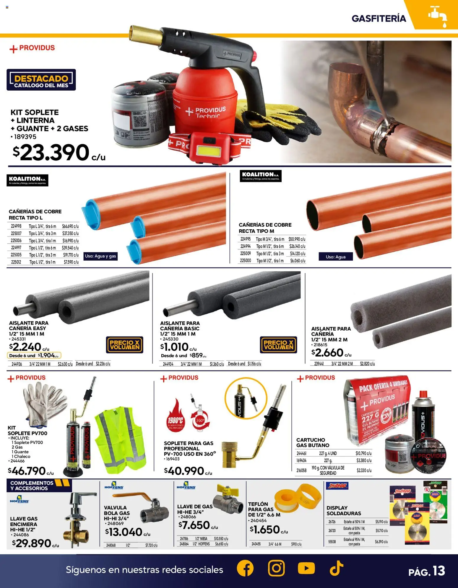 Construmart Ofertas │ válido desde el 01.05.2026 | Página: 13 | Productos: Cañeria, Agua, Linterna, Pasta