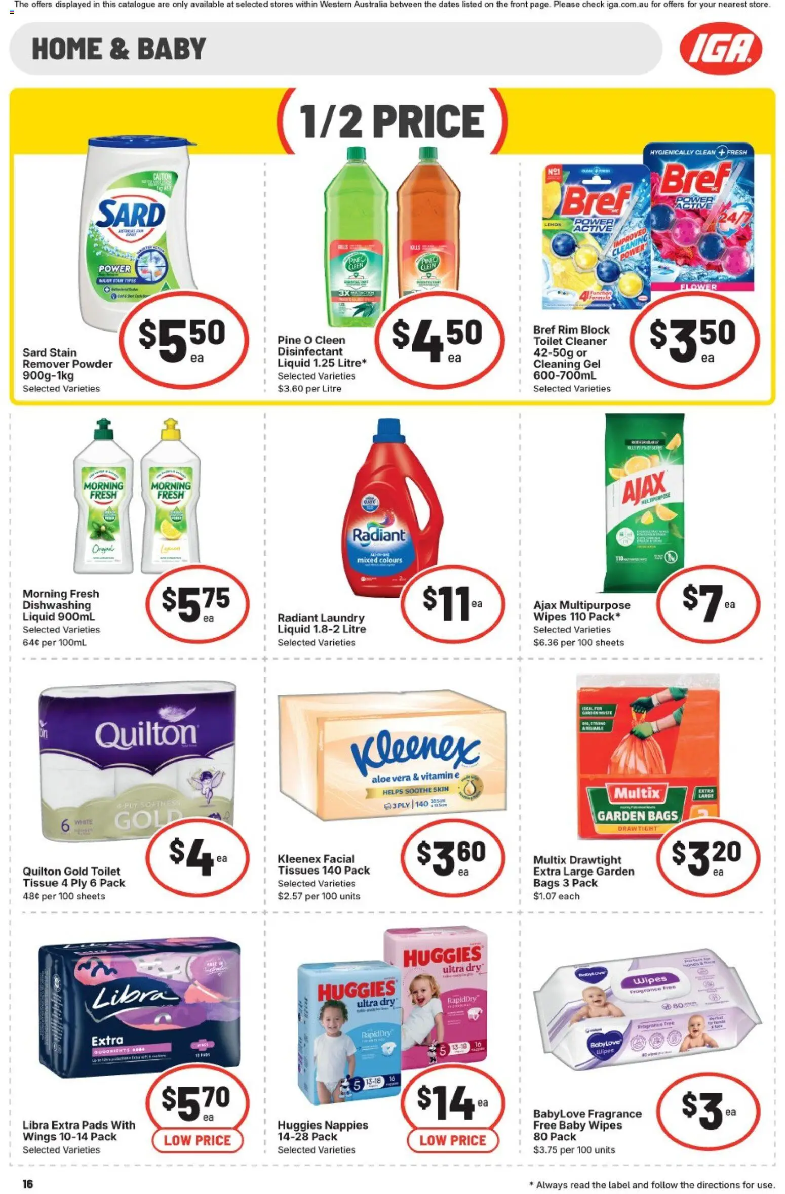 IGA catalogue - valid from 15/07/2026 | Page: 17 | Products: Fragrance, Cleaner, Multipurpose, Vitamin
