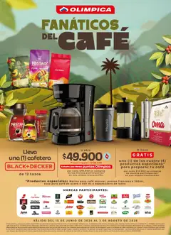 Olímpica catálogo Fanáticos del café -  Vista previa de la revista de la tienda Olímpica valido desde el 15.06.2026