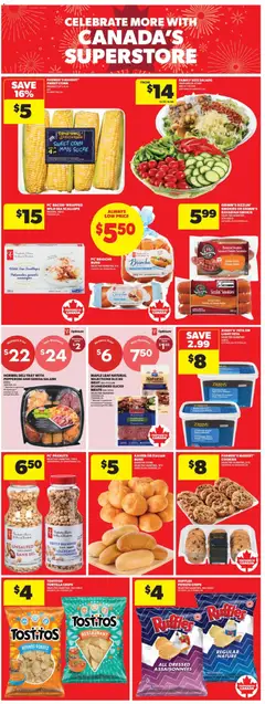 Preview of Real Canadian Superstore weekly flyer / circulaire from shop Real Canadian Superstore valid from 18.06.2026 | Page: 10 | Products: Cookies, PC, Cheese, Salami