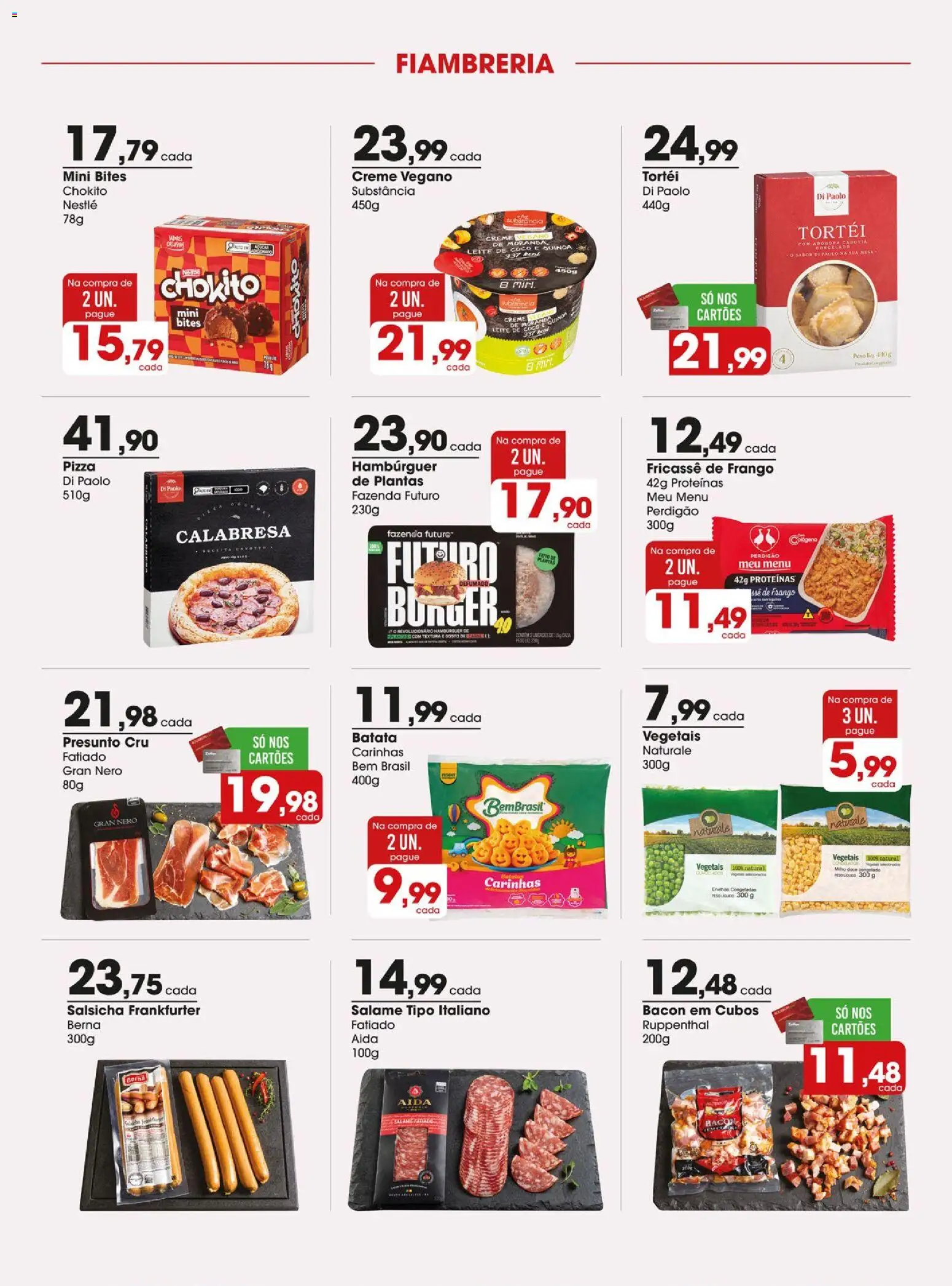 Zaffari Folheto - válido de 11/08/2026 | Página: 10 | Produtos: Quinoa, Mesa, Presunto, Frango