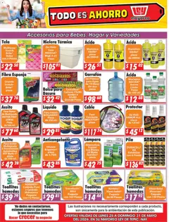 Vista previa de Casa Ley folleto Tepic, nuevo folleto de la tienda, válido en México a partir del 25.05.2026