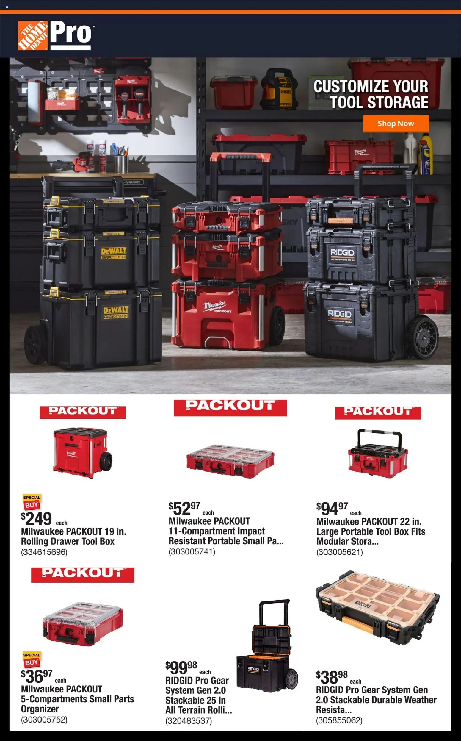Home Depot Shop Pro Ad  - valid from 11.05.2026 | Page: 1 | Products: Box