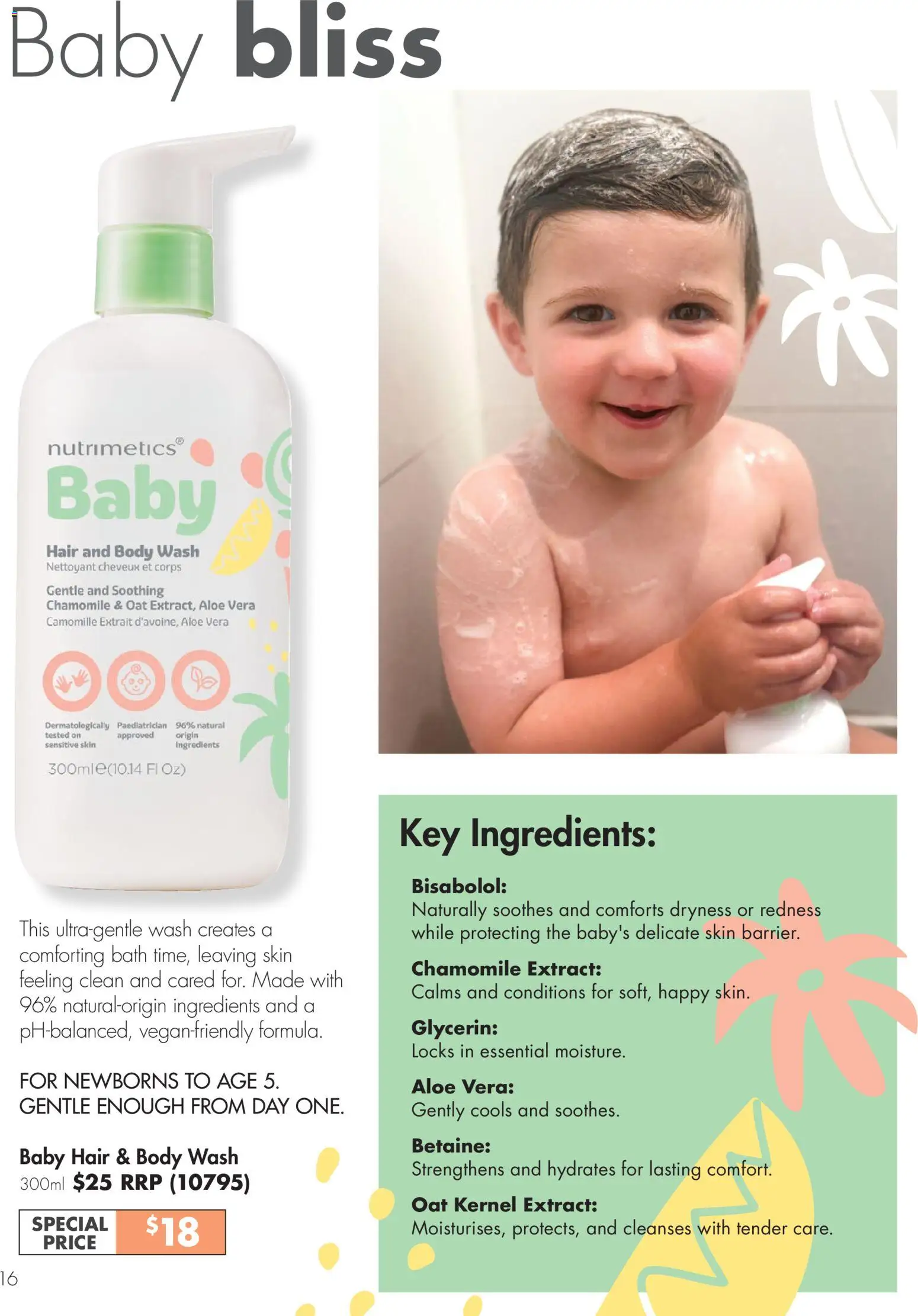 Nutrimetics catalogue - valid from 26.05.2026 | Page: 16 | Products: Bath, Dryness, Sensitive skin
