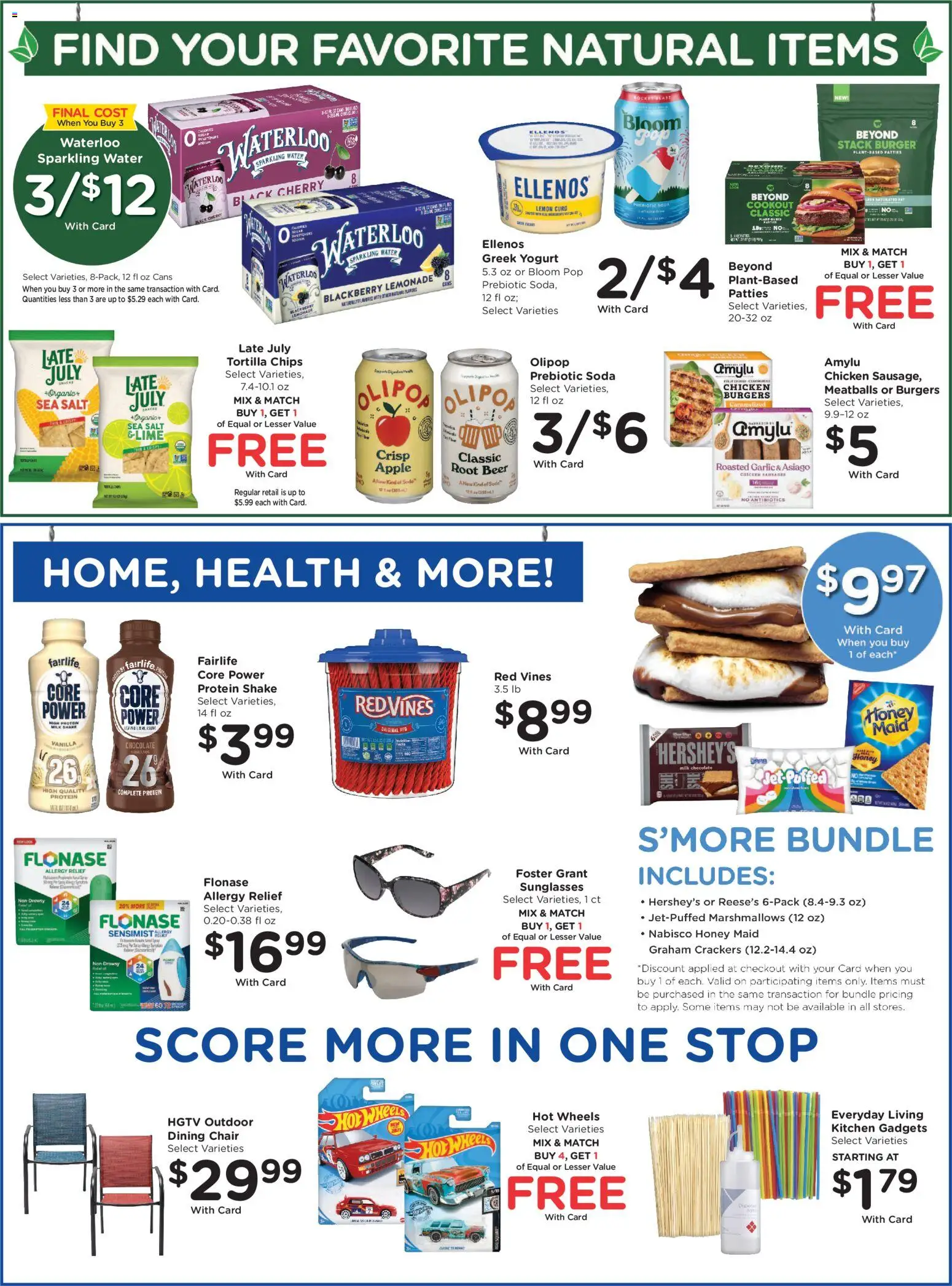 Fred Meyer Weekly Ad - valid from 20.05.2026 | Page: 9 | Products: Hoe, Beer, Chips, Water