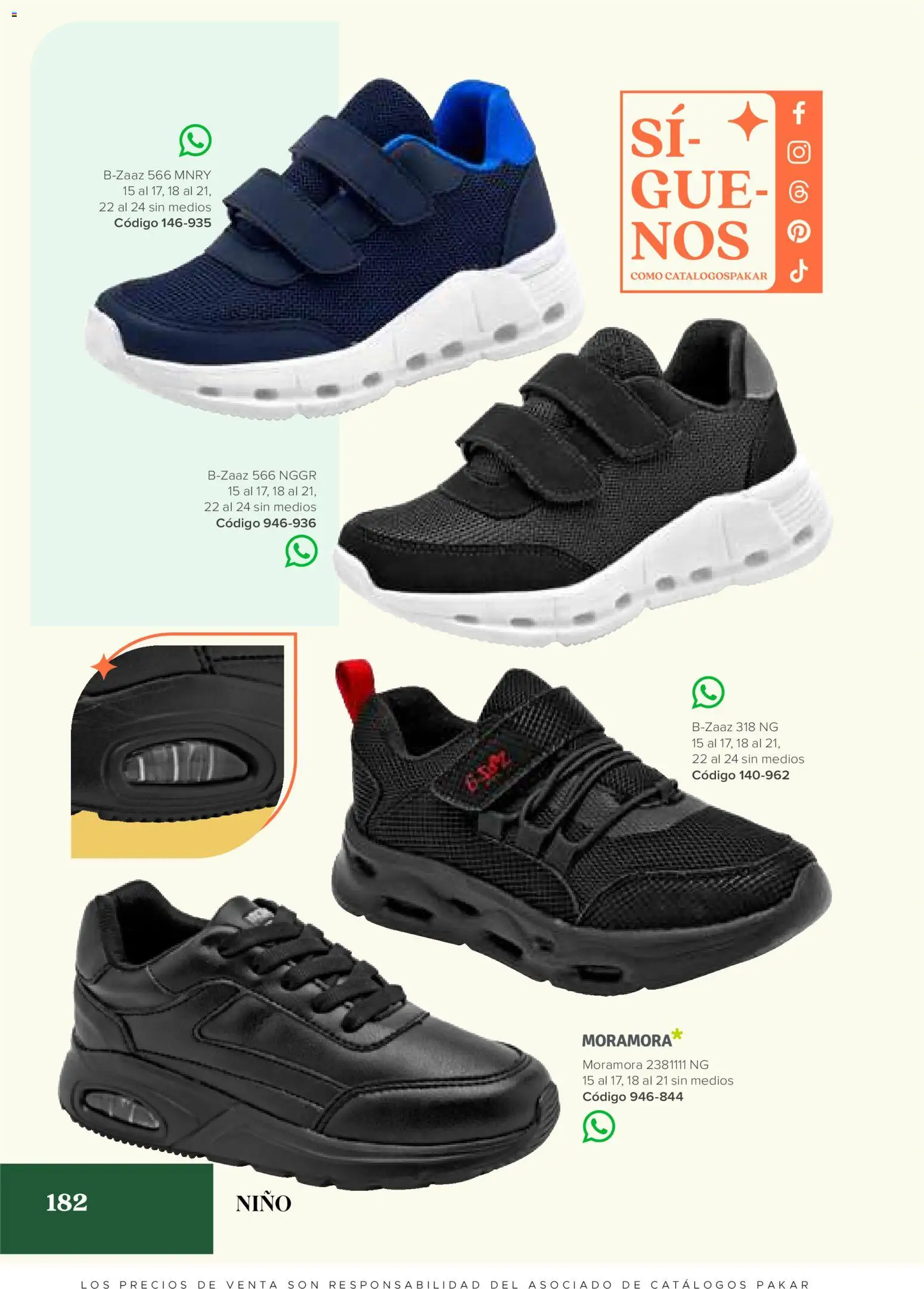 Nuevas ofertas de SC Pakar válidas en toda la República Mexicana desde el 31/07/2026. ¡Encuentra las mejores ofertas en SC Pakar catálogo Niño! | Página: 182