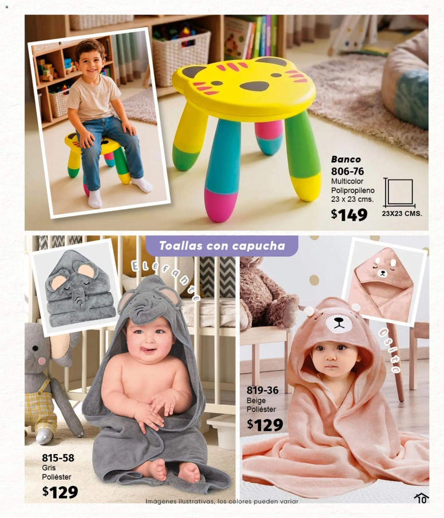 Nuevas ofertas de Cklass válidas en toda la República Mexicana desde el 11/09/2026. ¡Encuentra las mejores ofertas en Cklass catálogo Home Invierno! | Página: 11 | Productos: Banco, Toallas