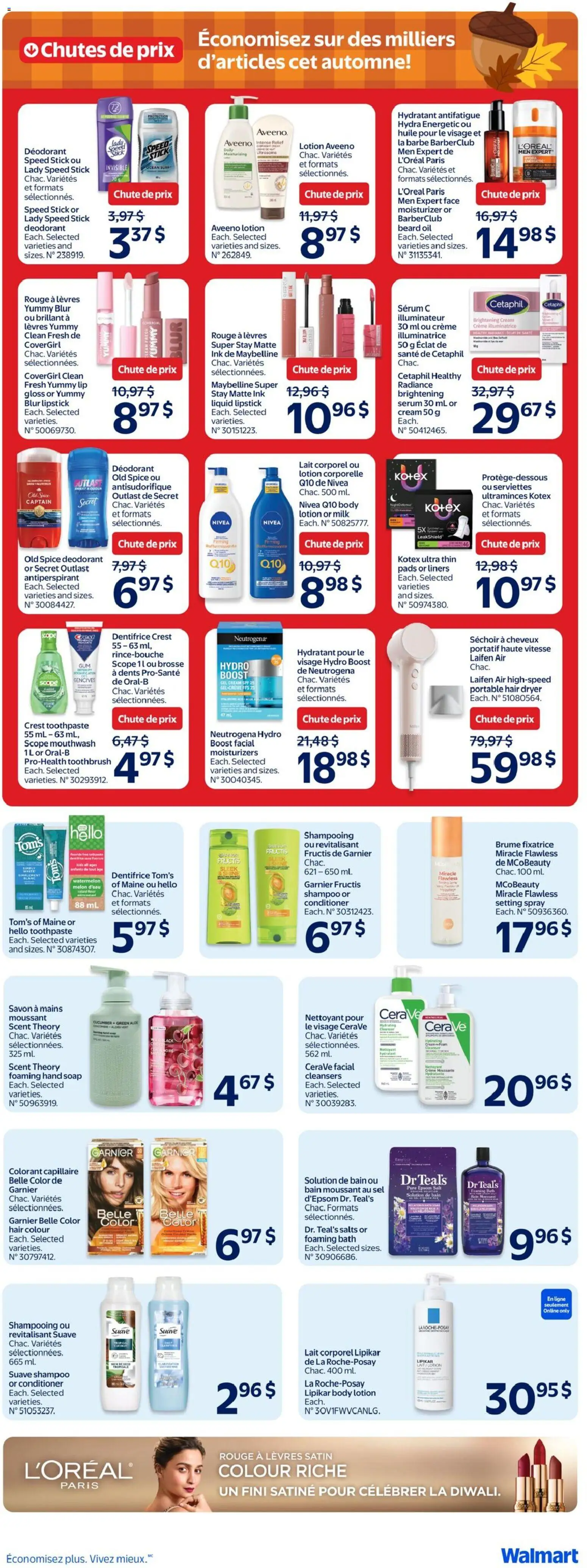 Walmart flyer valid from Oct 22, 2026 | Page: 10