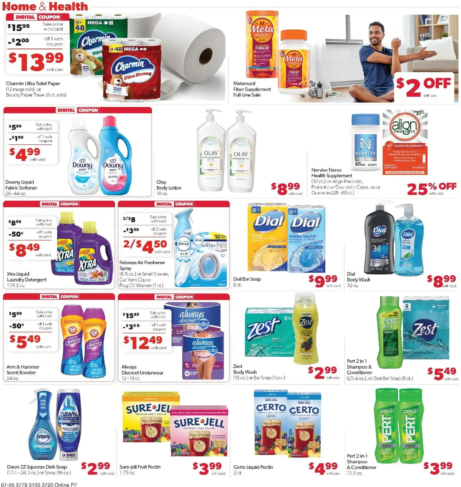 Family Fare Weekly Ad - NE - valid from 07/05/2026 | Page: 11 | Products: Vitamin, Butter, Detergent, Sugar