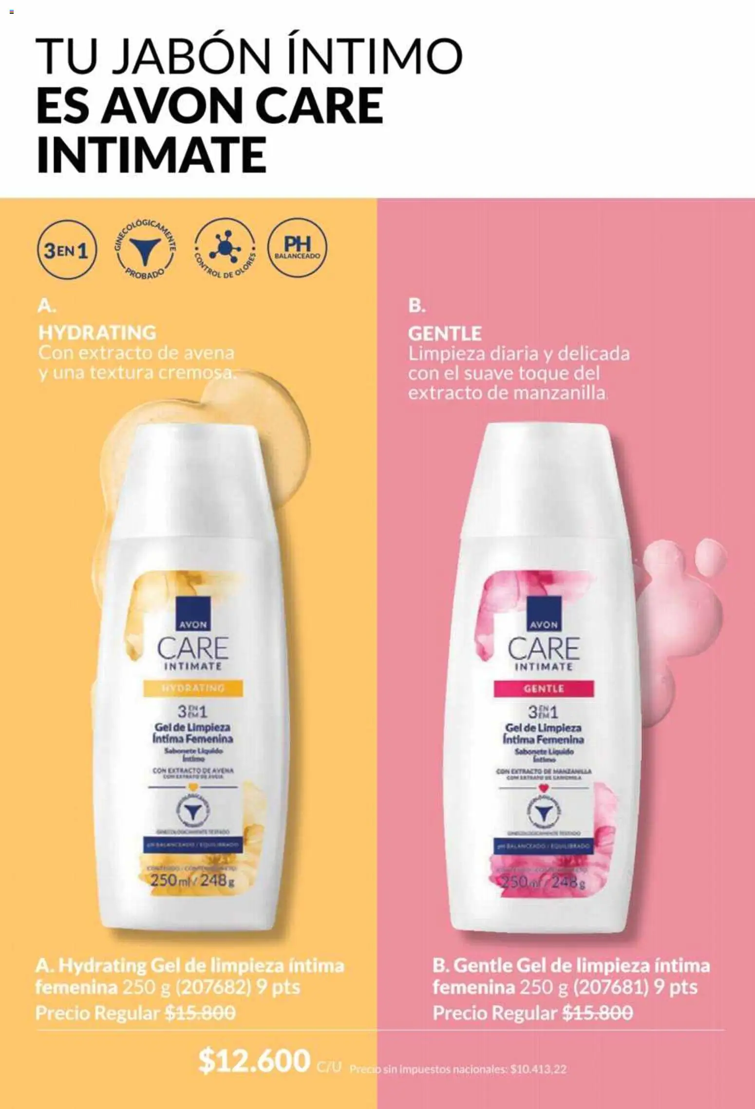 Catálogo AVON Campaña 5/2026 │ válido desde el 01.05.2026 | Página: 165 | Productos: Avena, Jabón