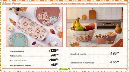 Vista previa de La Comer folleto, nuevo folleto de la tienda, válido en México a partir del 18/09/2026 | Página: 29 | Productos: Ensaladera, Ensalada
